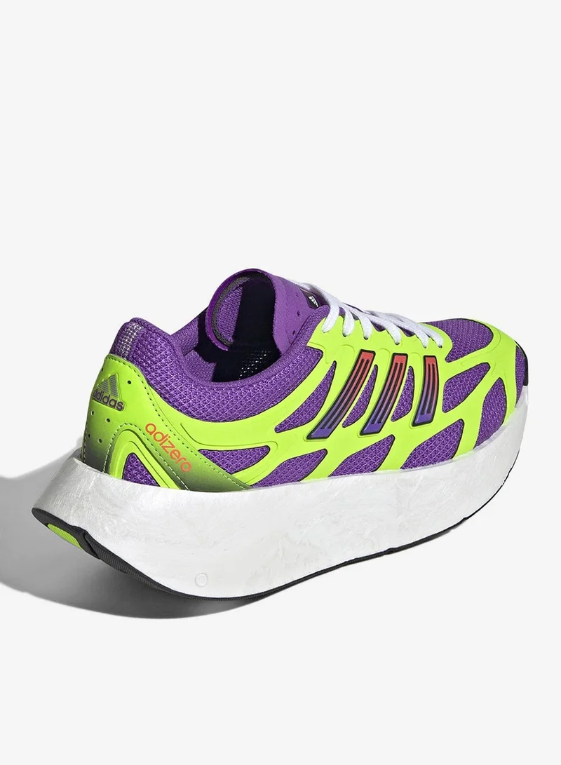 adidas Originals Active Purple / Solar Green / Silver Metallic Adizero Aruku Shoes for Women | Best Price UAE
